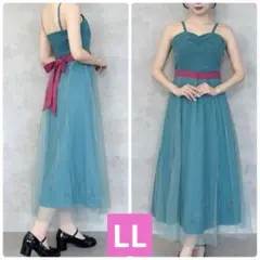 エルサ　キャミワンピース　アナ雪　しまむら　ディズニー　ワンピース　LL 新品