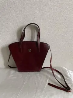 アイグナー　レザー ハンドバッグ