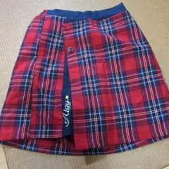 ALGY　タータンチェック　パンツインスカート　150