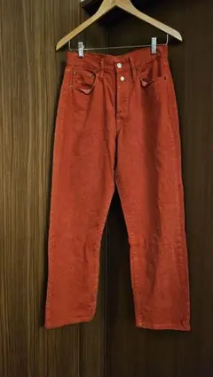 REPLAY リプレイ　赤　デニム　カラーパンツ　サイズ29　イタリア製