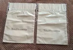TULLY'S COFFEE　コットンギフトバッグ L　2枚セットのサムネイル