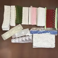 レースリボンセット 多色 12種類⚠️本日値下げ中⚠️