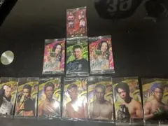 RIZINウエハース　シークレット1枚　レア3枚　その他7枚