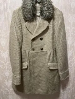 ベージュ ロングコート♡アクシーズファム