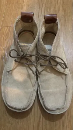 Timberland モカシンシューズ スエード ベージュ チャッカブーツ