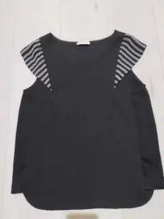 デプレ　カットソー　黒