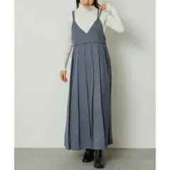 プリーツキャミワンピース　SENSE OF PLACE