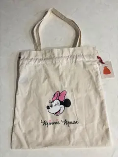 【未使用品】ミニーマウス　トートバッグ　エコバッグ