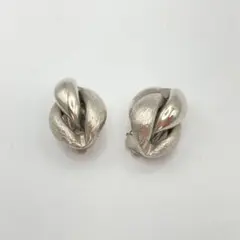 イヤリング　遺品整理　断捨離　アンティーク　ヴィンテージ　色石　銀色