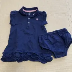Ralph Lauren ネイビー ワンピース 18M
