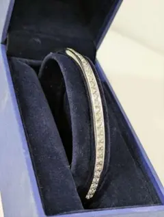 Swarovski シルバーバングル
