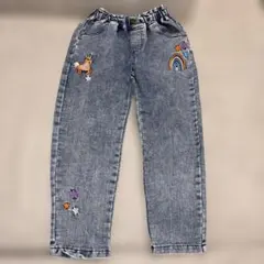 刺繍デニムパンツ 110サイズ