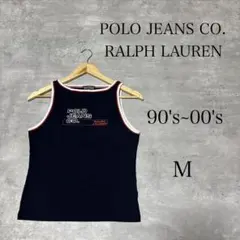 90's 00's POLO JEANS タンクトップ M レディース