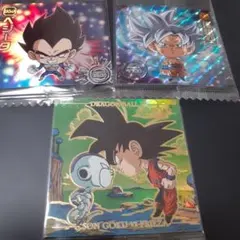 ピ*ロ様 ドラゴンボール ウエハースシール 3枚セット