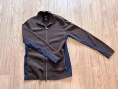 Victorinox（ビクトリノックス） ブラウンとネイビーのフリースジャケット