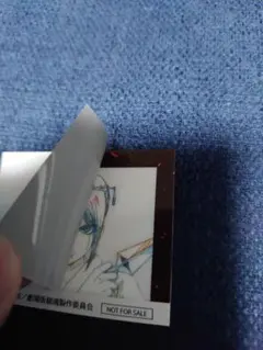 銀魂 吉原大炎上入場者特典 2週目原画ステッカー 月詠