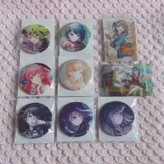 プロセカ グリッター缶バッジ みのり 遥 愛莉 雫