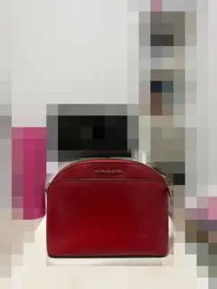 MICHAEL KORS レッドショルダーバッグ