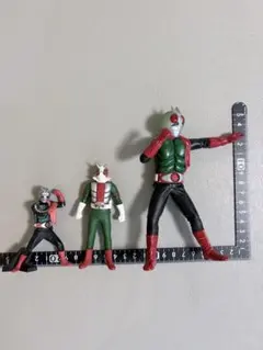 仮面ライダー ソフビフィギュア 3体セット　2号　V3のサムネイル