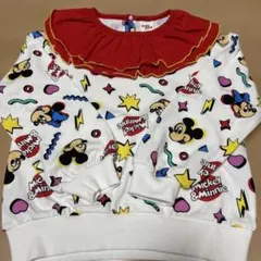お値下げ 新品 ディズニー ミッキー ミニー トレーナー 120cm