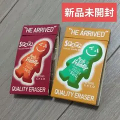 신품 미개봉 당시 물건 미스터 친화 SPAPA 지우개 2점 세트