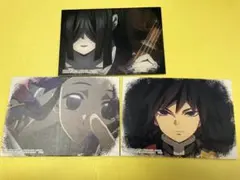 鳴女 冨岡義勇　胡蝶しのぶ　キャンバス風ボード 一番くじ 鬼滅の刃 柱稽古編E賞