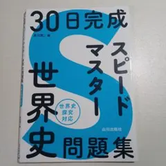 山川 スピードマスター 世界史 問題集
