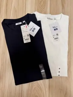 【M新品未使用2枚セット】ユニクロ ロンハーマン 限定 コラボ Tシャツ 白黒