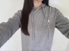 Polo Ralph Lauren グレー フード付きパーカー XS