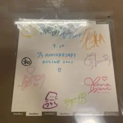 ナナブンノニジュウニ メンバーサイン色紙 中古】紙製品 22/7(ナナブンノニジュウニ) メンバー直筆サイン