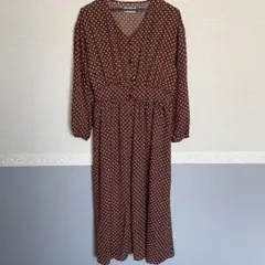 新品 RETRO GIRL レトロガール ドット柄 ワンピース ワンピ