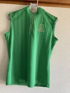 LANVIN スポーツ ノースリーブシャツ 38 グリーン
