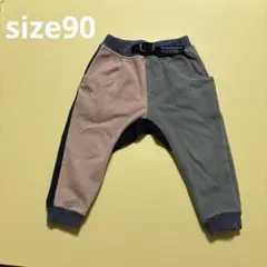 breeze バイカラーボトム