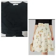 【セール】トッコクローゼット　フレアスカート コーデセット