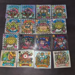 【レア】【昭和レトロ】旧ビックリマンシール　第22弾　16枚セット