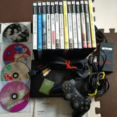 G28【PlayStation2 + ソフト(難あり)セット】