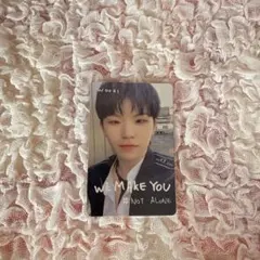 seventeen ウジ WE MAKE YOU トレカ 通常盤