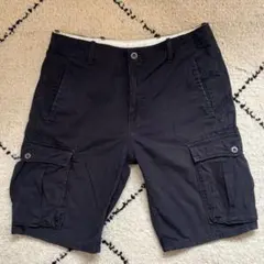 リーバイス ブラック カーゴ ハーフパンツ W32 ショートパンツ