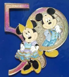 カリフォルニア ディズニーランド 70周年 ピンバッジ ピン ミッキー