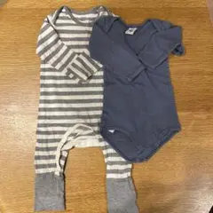 無印・プチバトー ロンパースセット