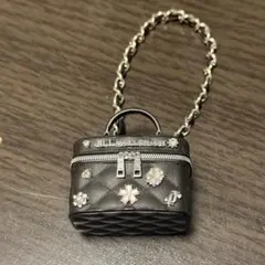 JILL by JILLSTUART ミニブローチバニティキーホルダー ブラック