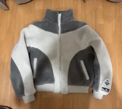 ZARA カラーブロックボアジャケット S