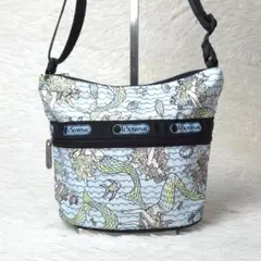 《美品》LeSportsac レスポートサック マーメード柄 ショルダーバッグのサムネイル