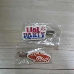 LIL LEAGUE ヘアクリップ 2種セット