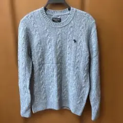 Abercrombie & Fitch ニットセーター XS ライトブルー