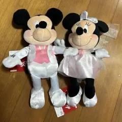 新品　ディズニー　ミッキー　ミニー　ぬいぐるみ　ウエディング