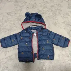 GAPミッキー　ネイビーアウター