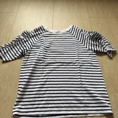 BARNEYS NEW YORK ストライプ パフスリーブ Tシャツのサムネイル
