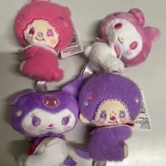 モンチッチ×マイメロディ・クロミ おすわりぎゅっとマスコット　コンプリート