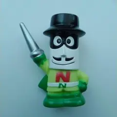 あつまれアンパンマン　あつまれシリーズ P61　ナガネギマン　指人形　ソフビ